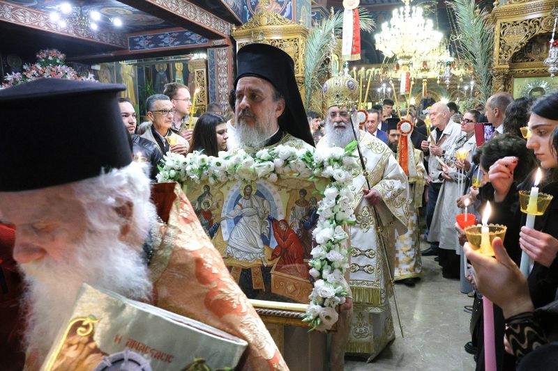 Η Ανάσταση στη Μητρόπολη Δράμας